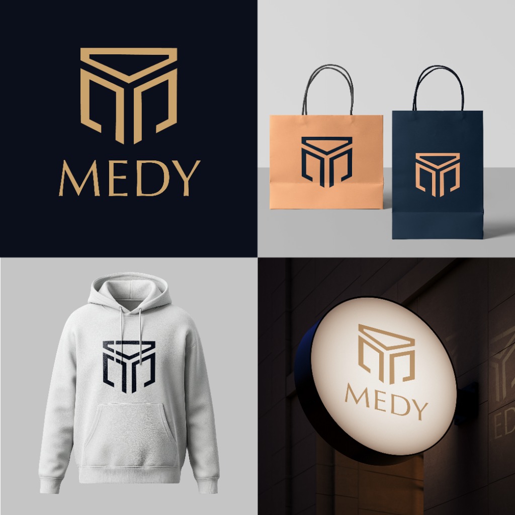Medy Wear Gold Logo